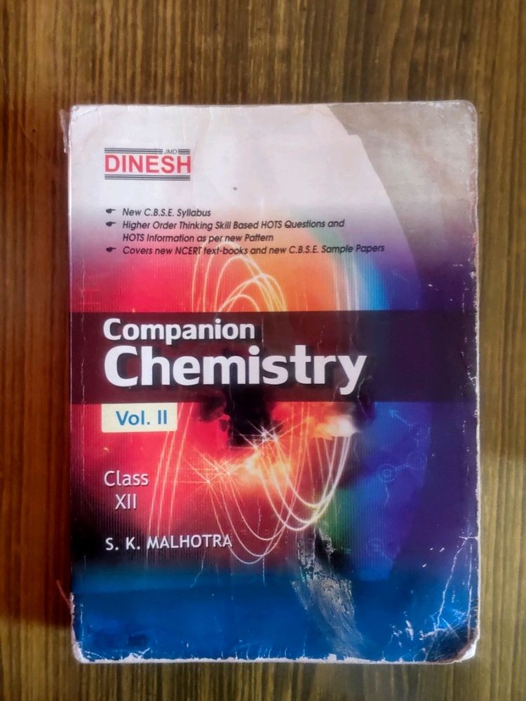 Class-12 Dinesh Chemistry Vol.2