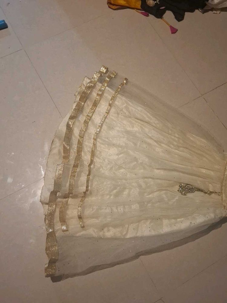 Ivory &amp; Gold Dress