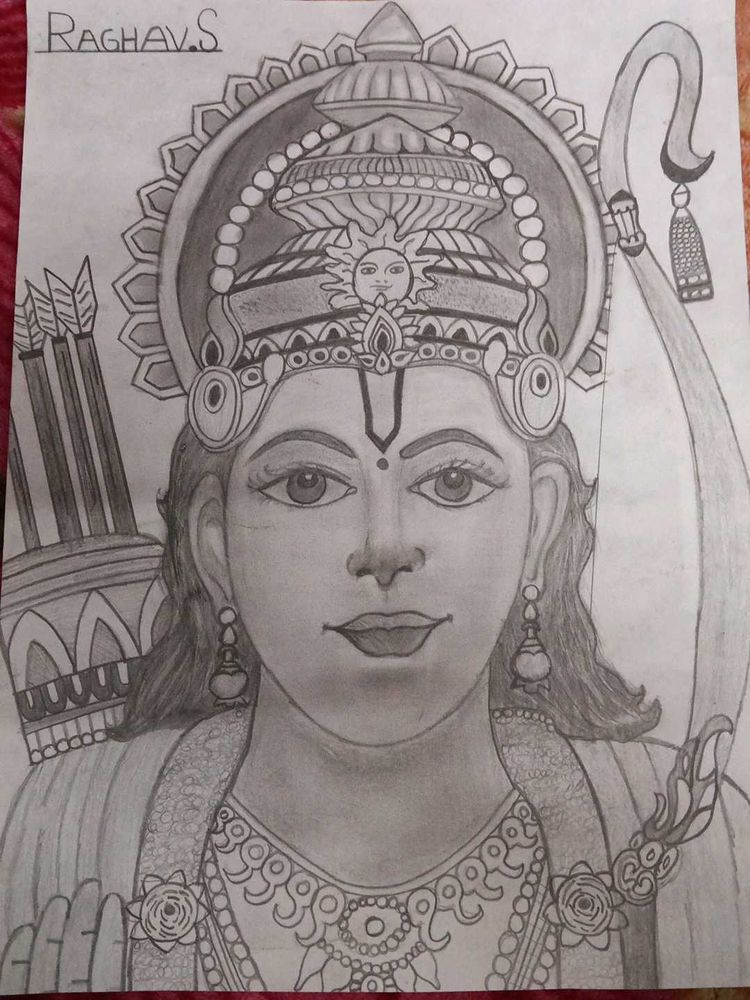 Ram Ji Drawing