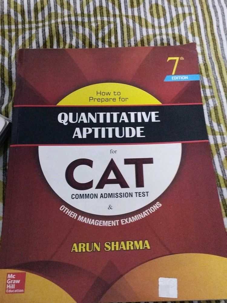 Quantitative Aptitude CAT Book