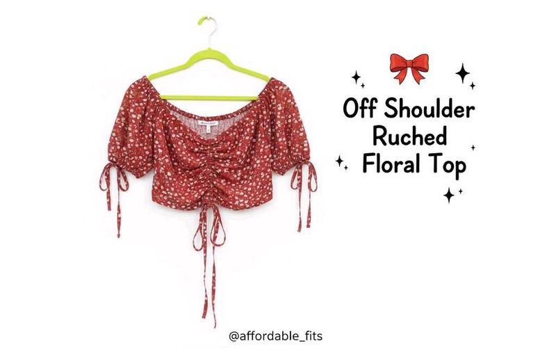 Floral Off-Shoulder Top
