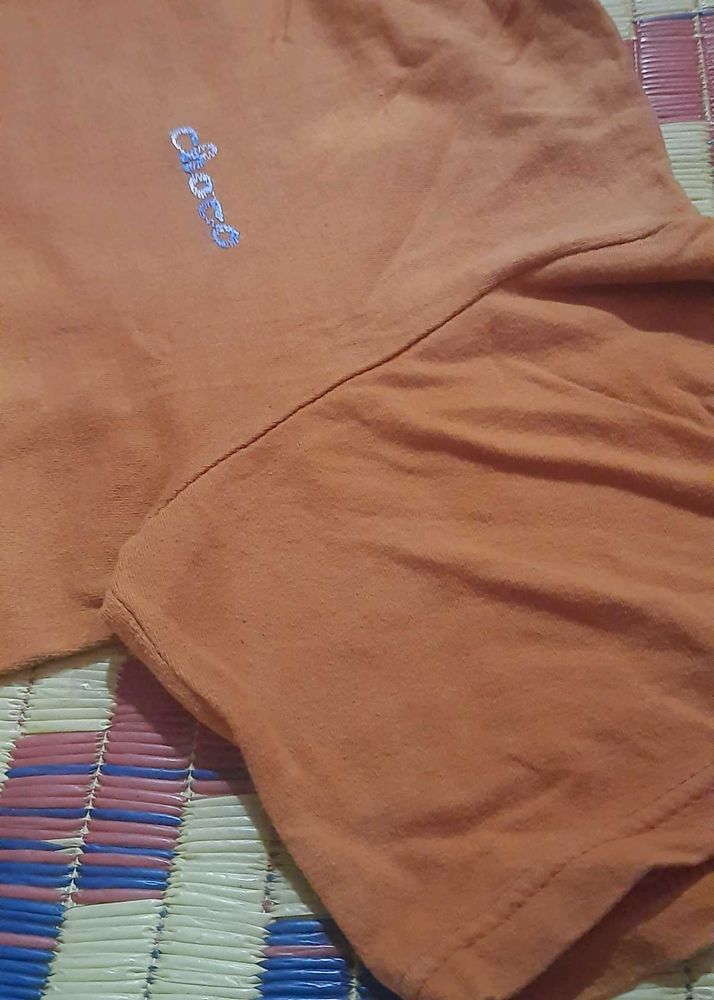 Orange Graphic Tee