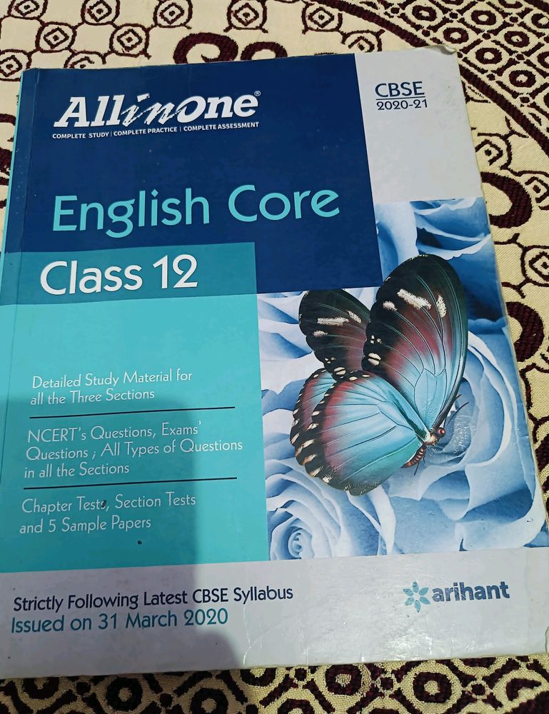 Class 12 English Complete Reference Book