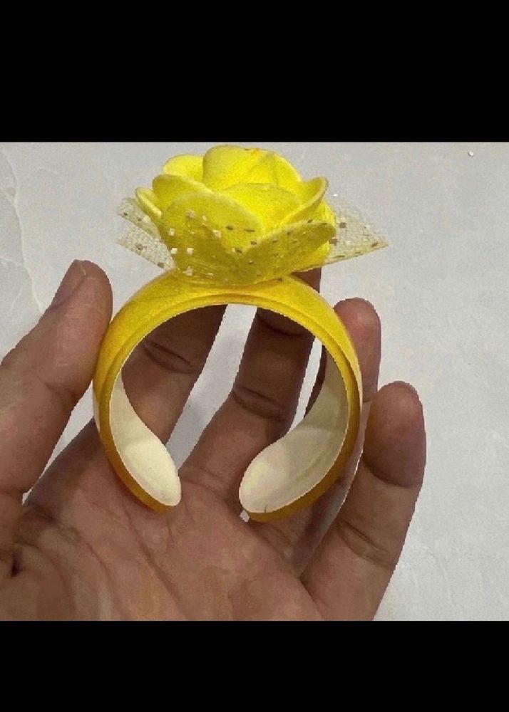 Yellow Flower bracelet For Girls