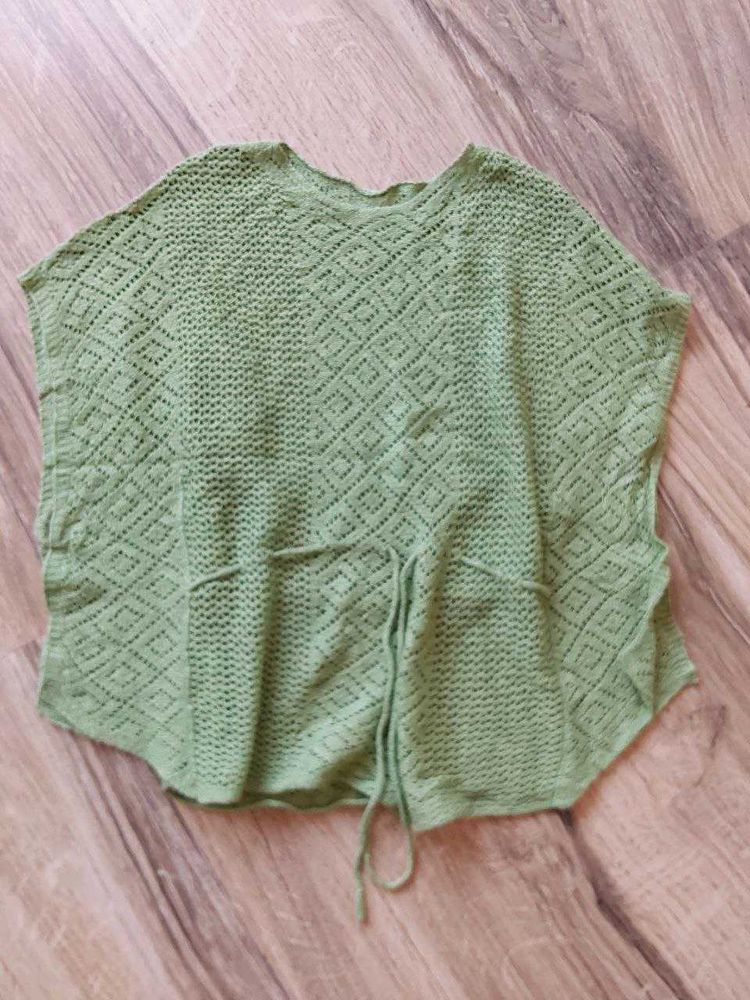 Kaftan Style Woolen Top