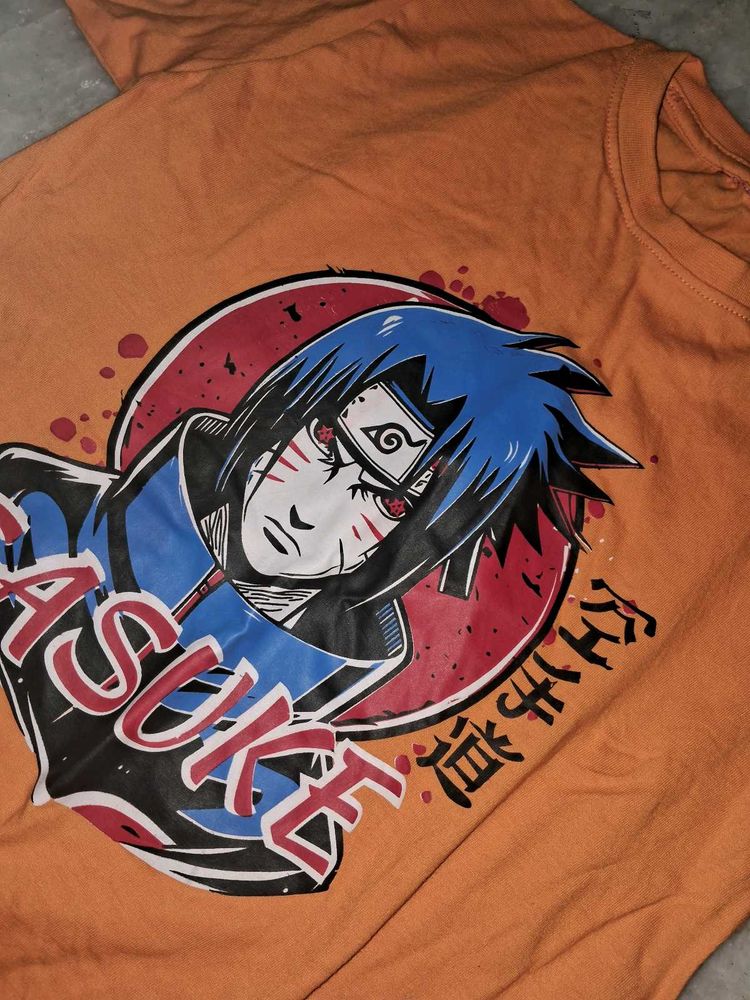 Sasuke Anime Tee For Boys
