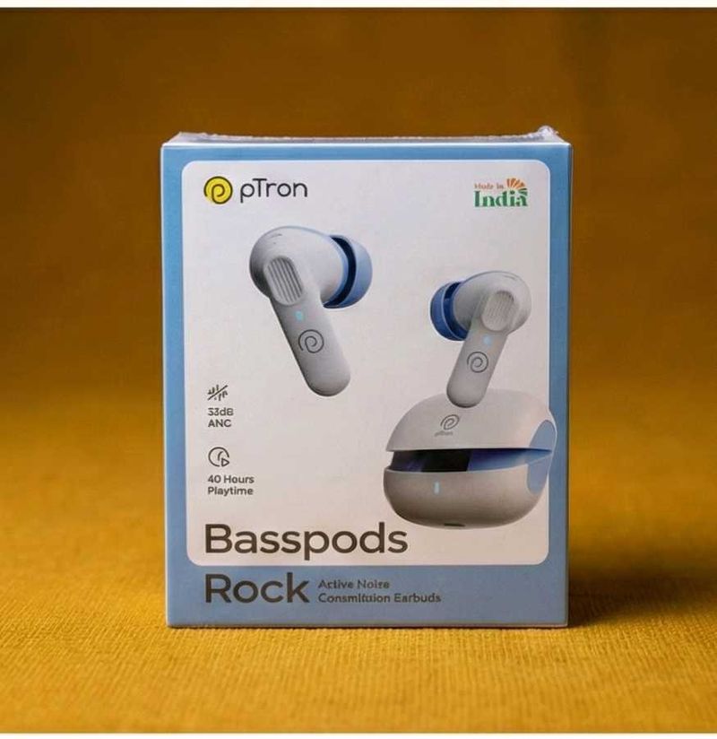 pTron Basspods Rock Earbuds