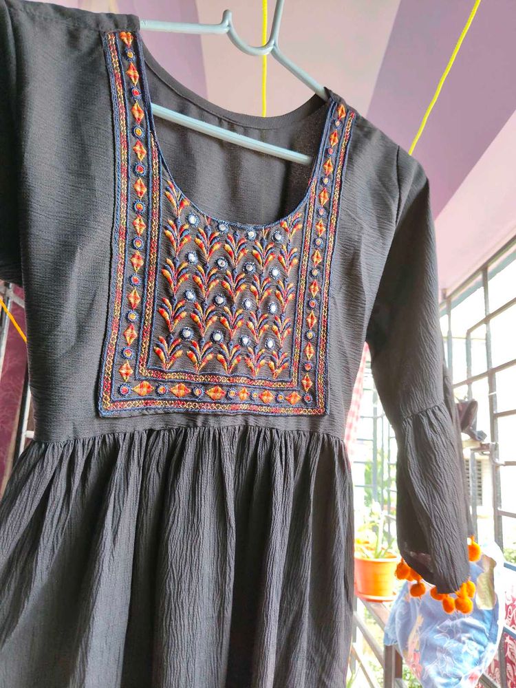 Embroidered Dress