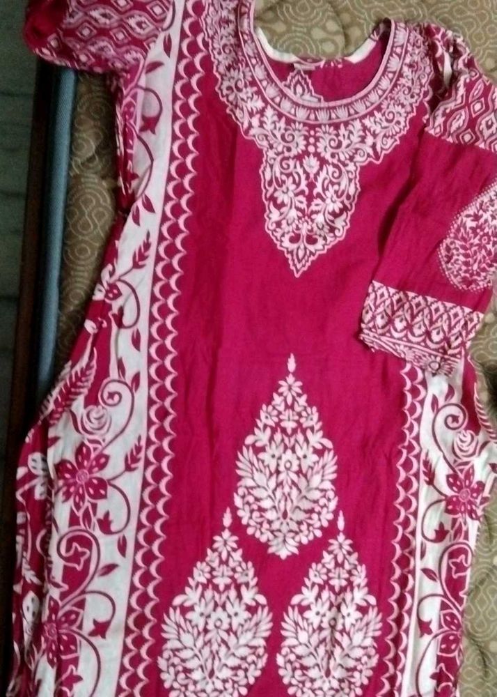 Pink Kurta