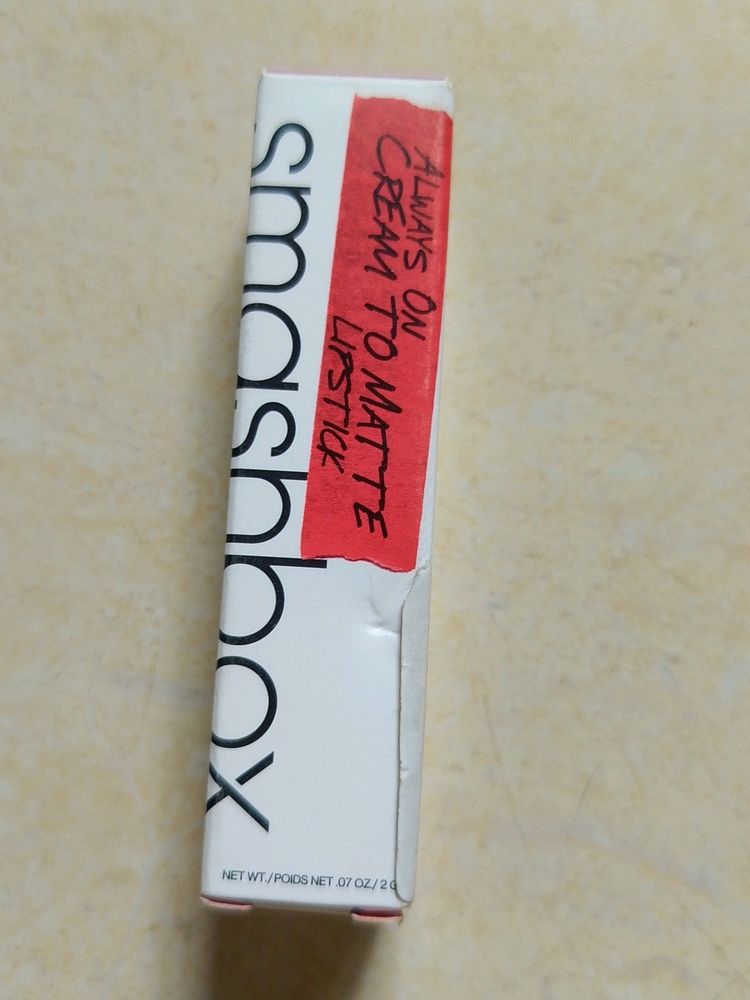 Smashbox Cream To Matte Lipstick ☺️😍♥️