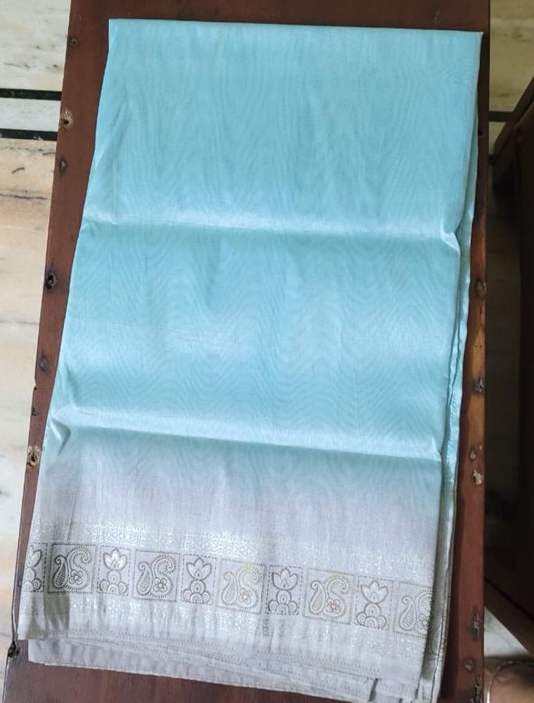 Sky Blue Saree