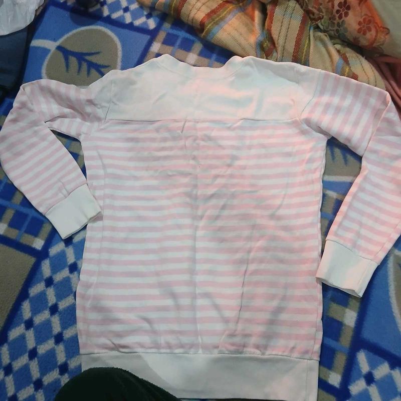 Striped Long Sleeve Top