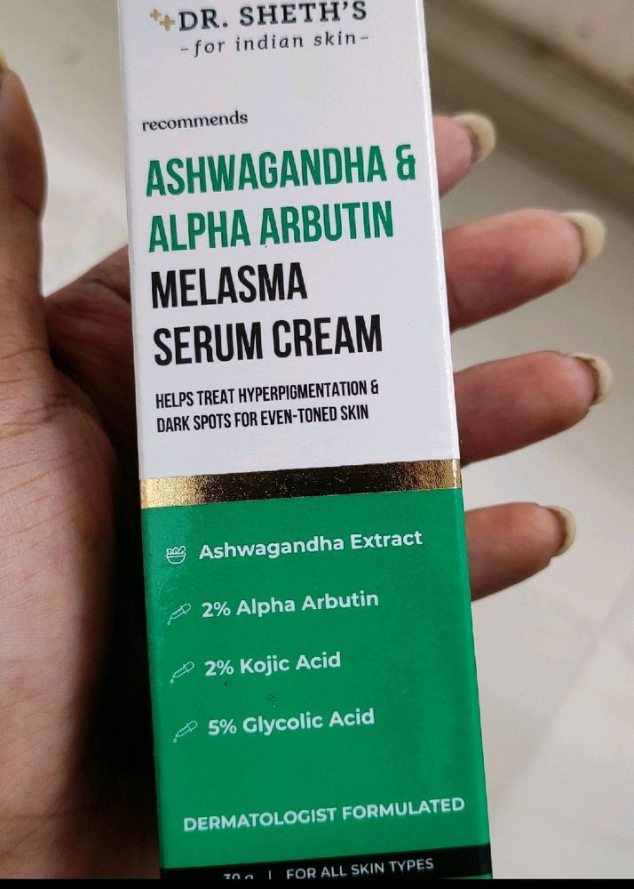 Dr.Sheth&#39;s Hyperpigmentation Cream