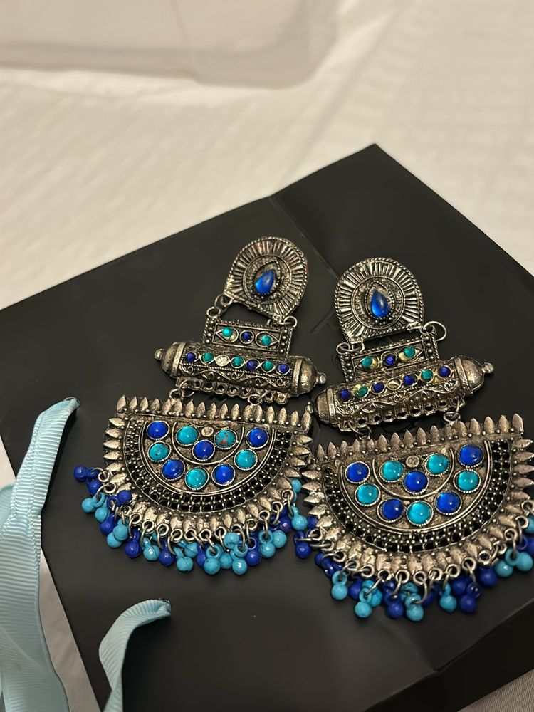 Sky &amp; Navy Blue Beats Jewel Set