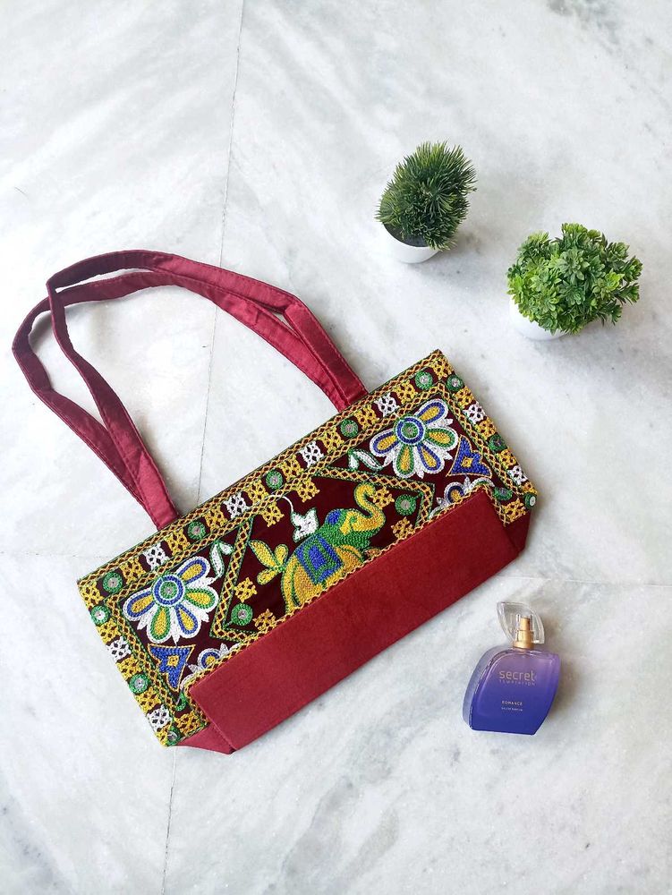 Embroidered Hand Bag