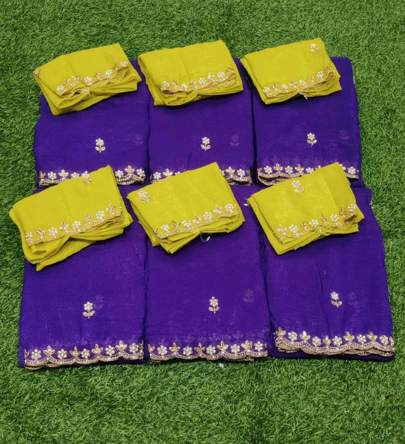 Trending Cutwork Saree