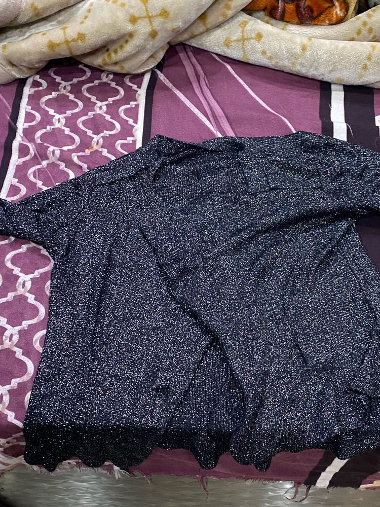 glittery shrug..