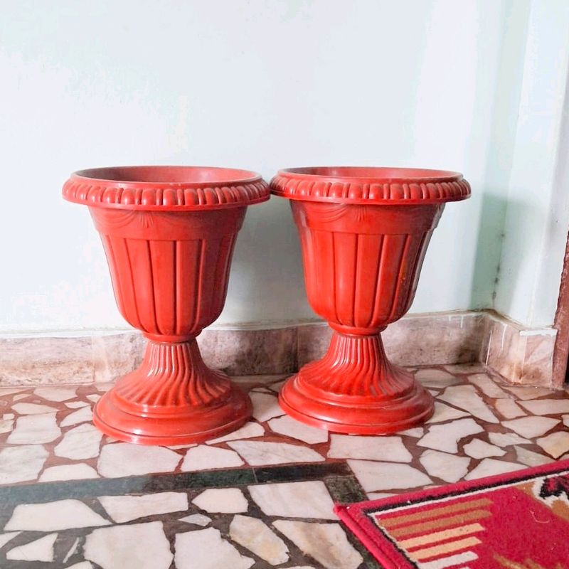 Combo Of 2 Big Aesthetic Planter