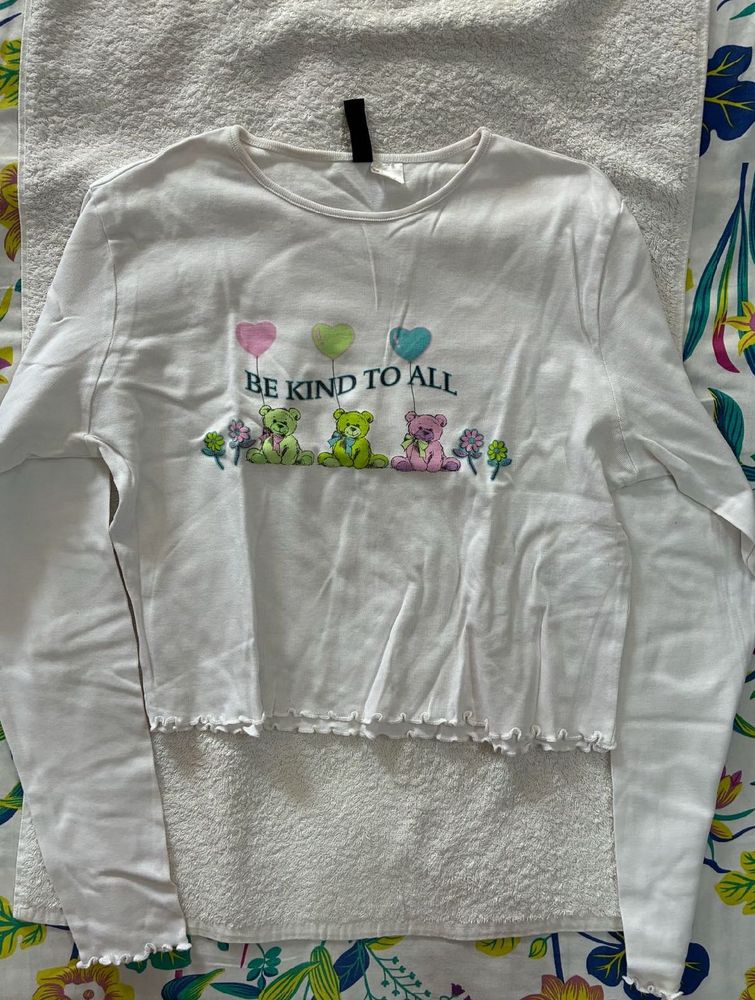 H&amp;M Teddy Bear Top