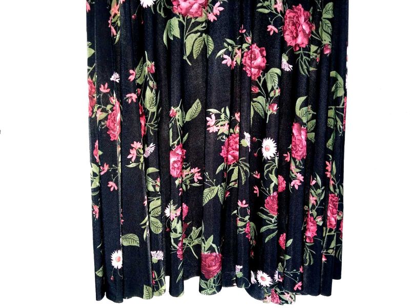Floral Print Skirt