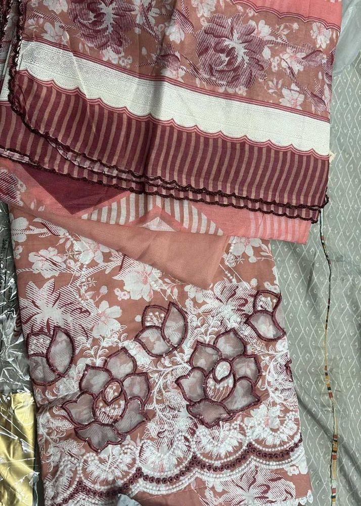 Unstitched Pakistani Pattern Suit