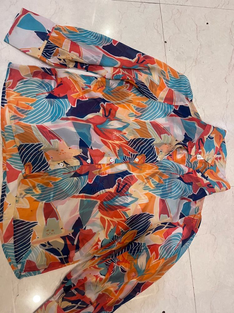 Colorful Print Shirt