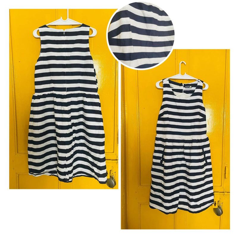 Striped Sleeveless Dress
