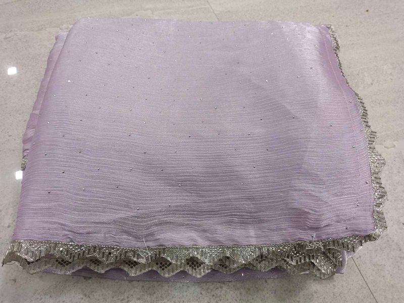 Elegant Lavender saree