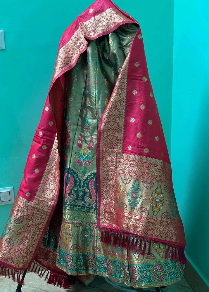 Pure Banarasi Lehenga❤️