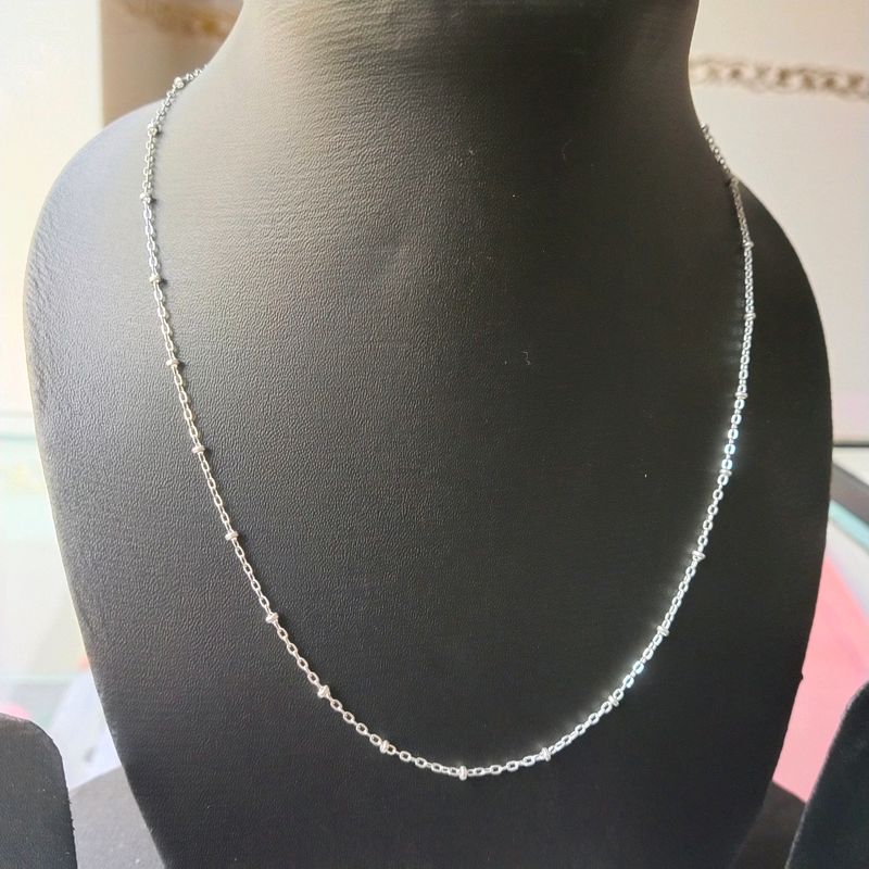 925 hallmark Pure Silver Chain   ⛓️