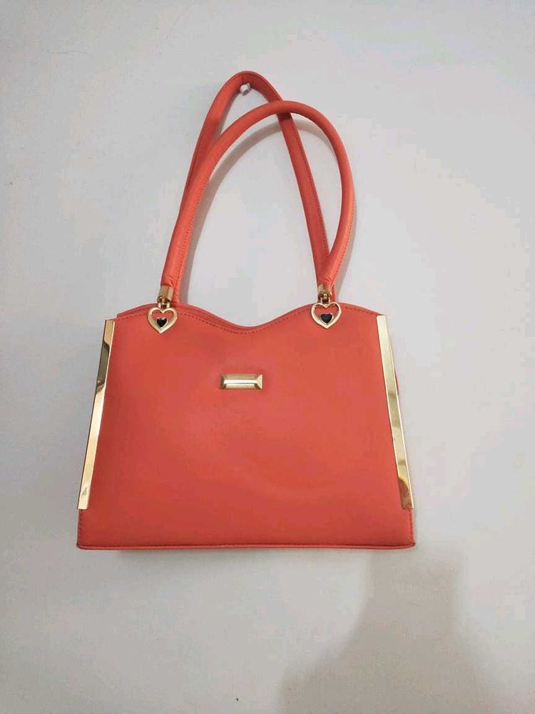 Orange Handbag