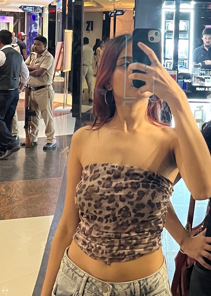 Leopard Print Top