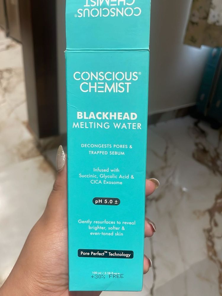 Conscious Chemist Blackhead Melting Water