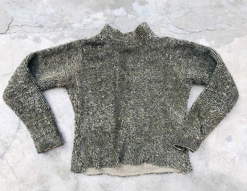 Textured Knit Pullover