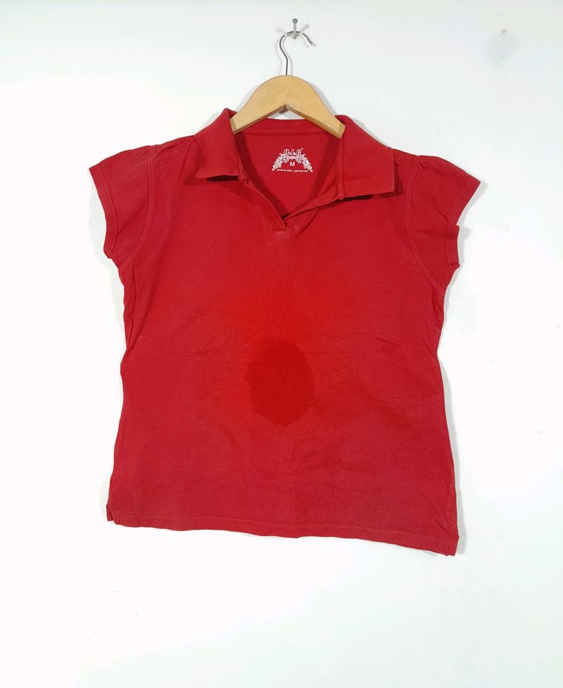 DJ&amp;C Red  T-Shirts(Women&#39;s )