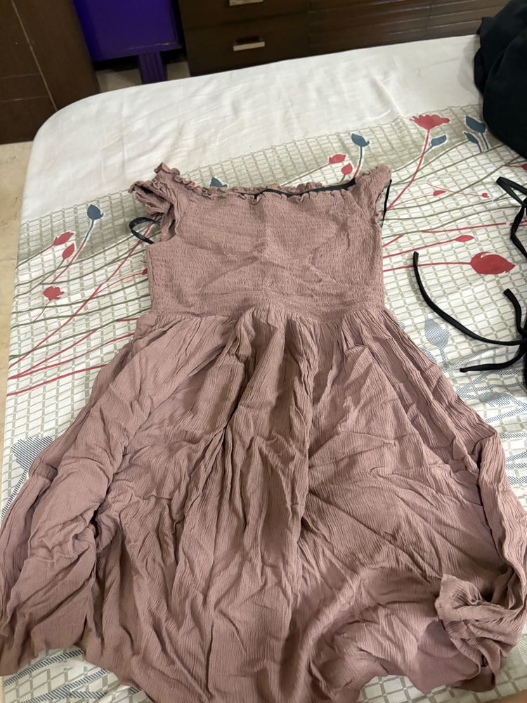 Casual Mauve Dress
