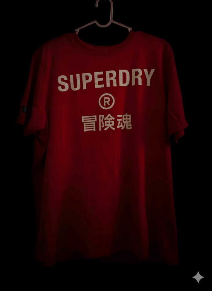 Superdry Red Graphic T-Shirt