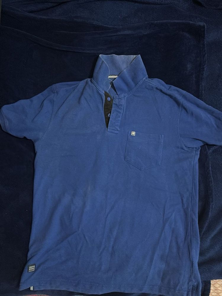Blue Chaps Polo Shirt