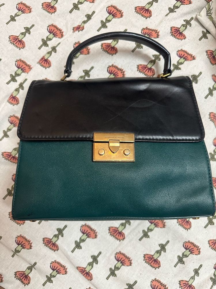 authentic charles&amp;keith bag