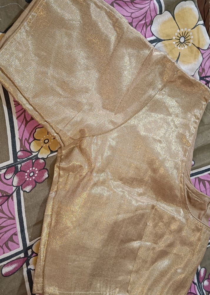 Golden Copper Colour Blouse