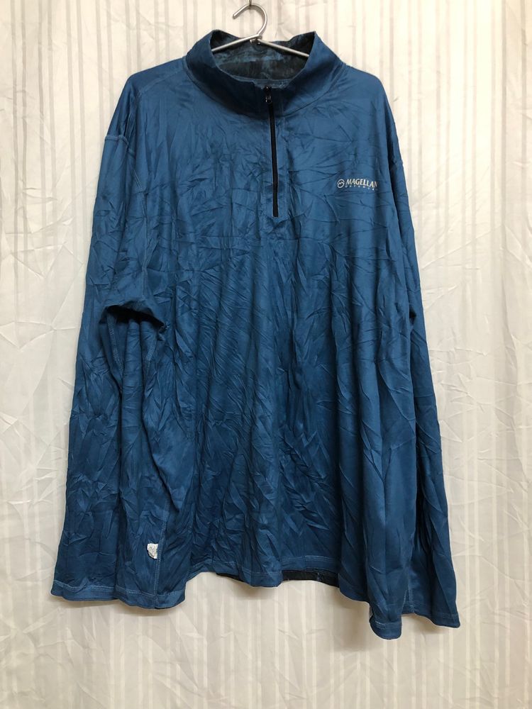 2 In 1 Wear Blue Long Sleeve T Shirt