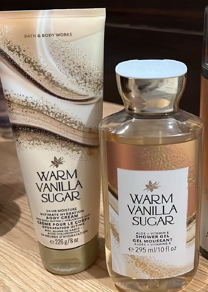 Bath &amp; Body Works Warm Vanilla Sugar Set
