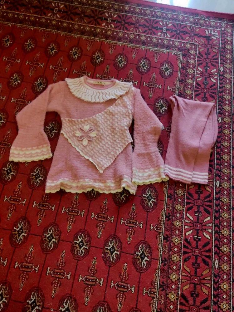 Cute Pink Outfit winter