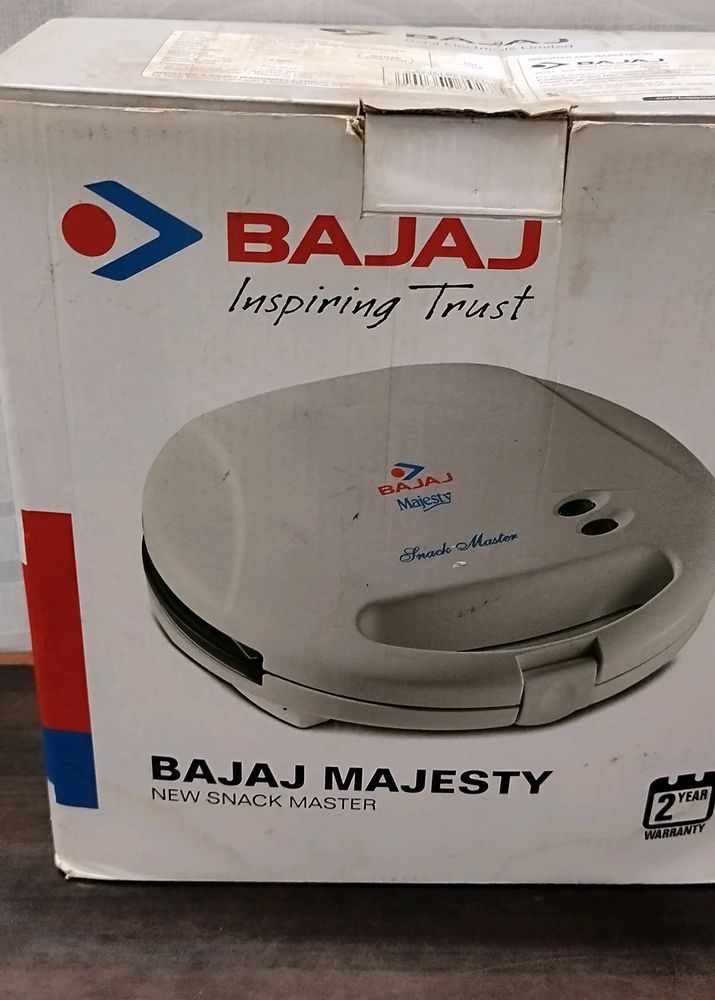Bajaj Sandwich Maker And Griller Dual Plates For M