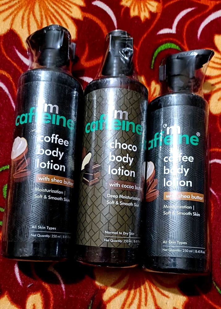 Body lotions