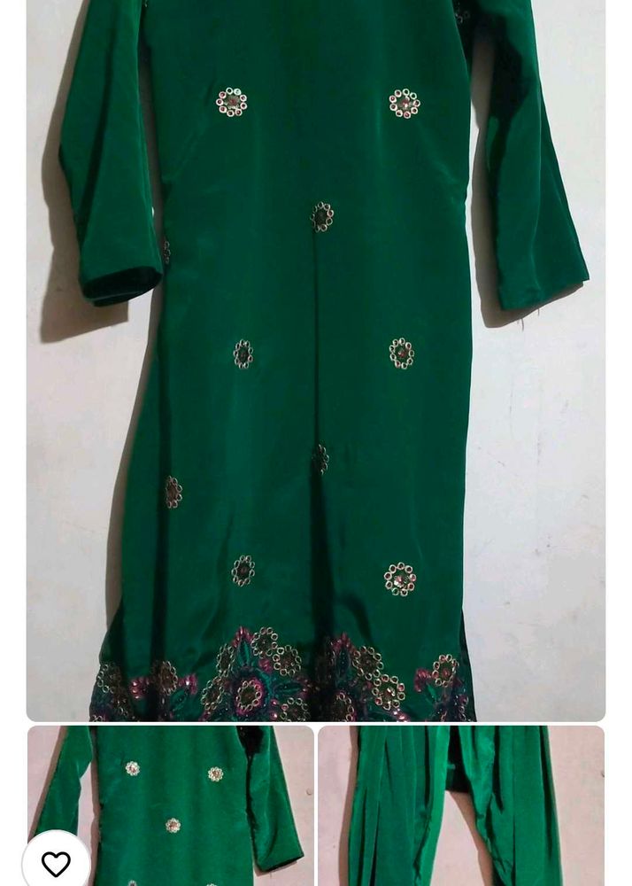 Crepe salwar Suit set