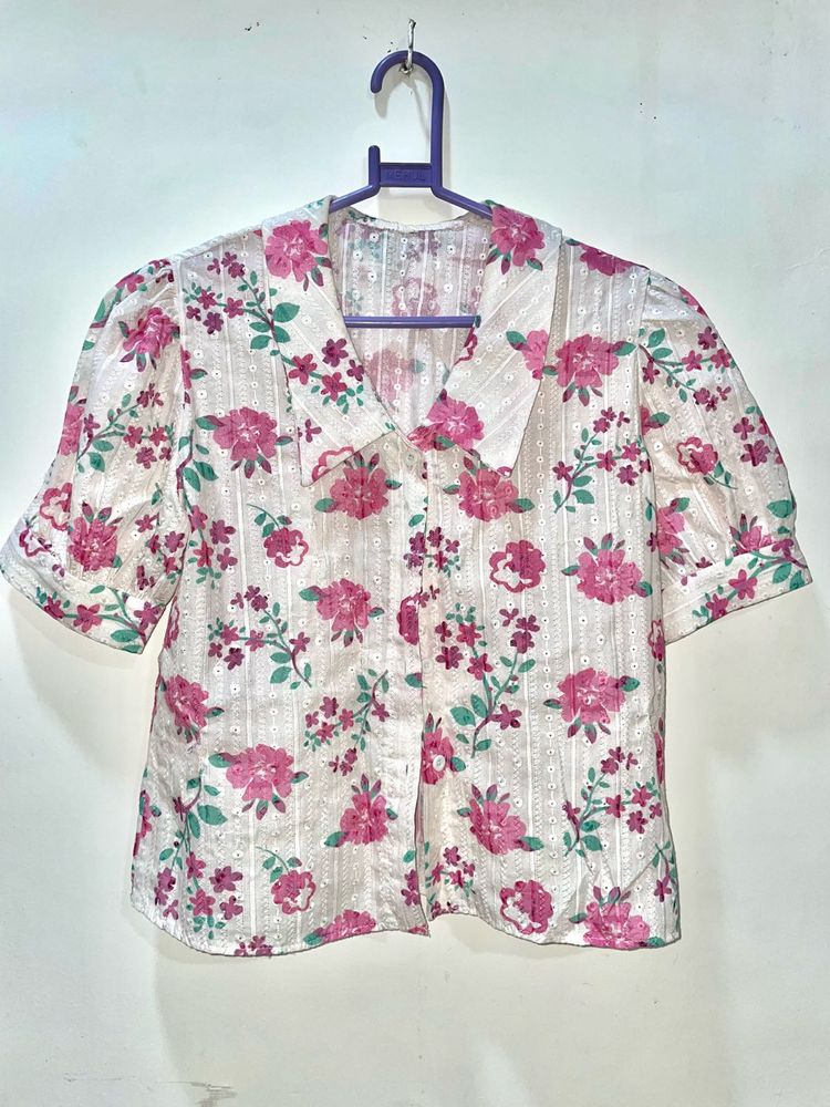 Susan Floral Blouse