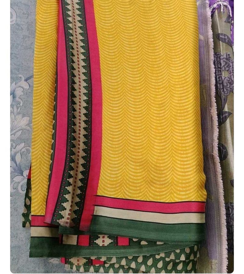 Yellow &amp; Pink Sari