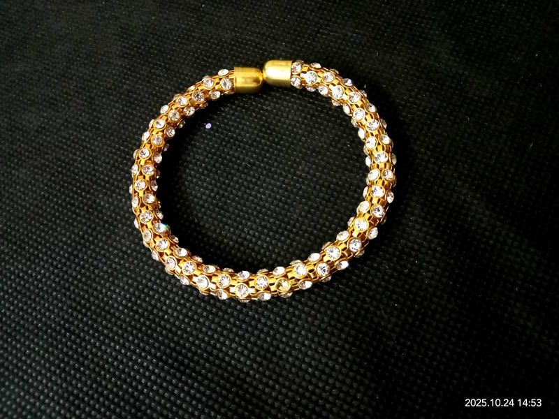 Golden Bangle Bracelet