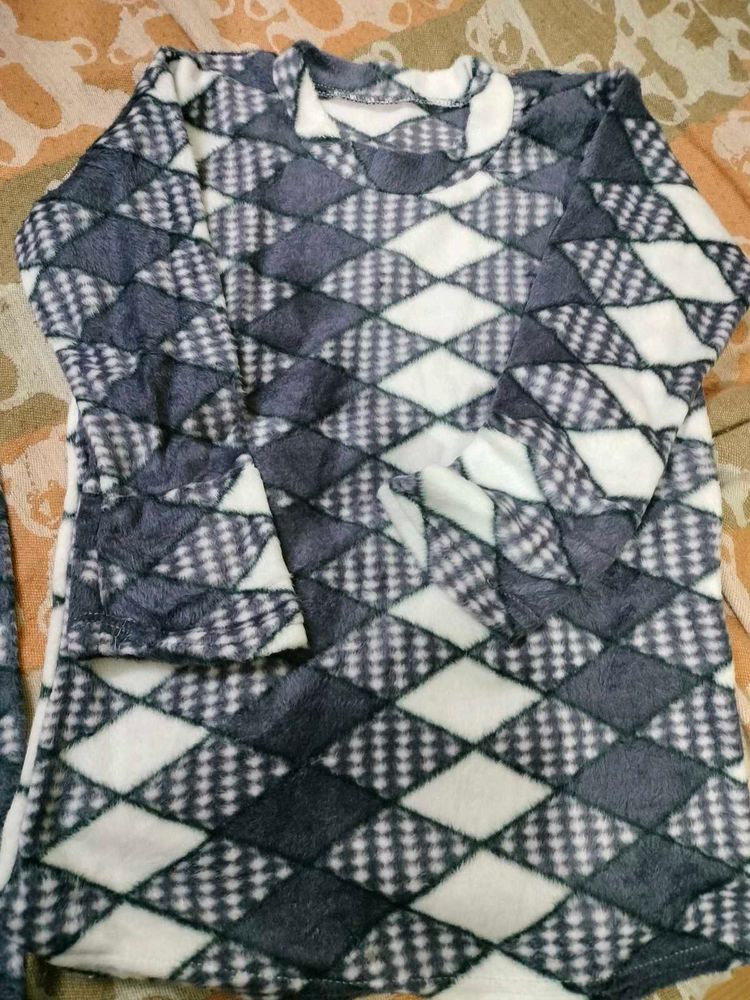 Fleece Night Suit